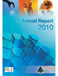 Annual Report 2010 - PT. Pyridam Farma Tbk.