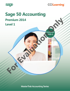 Sage 50 Accounting