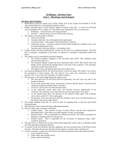 AS Biology – Revision Notes Unit 3 – Physiology And Transport