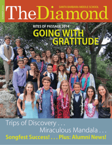 going with gRatitude - Santa Barbara Middle School
