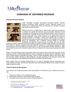 Deferred Revenue Overview article