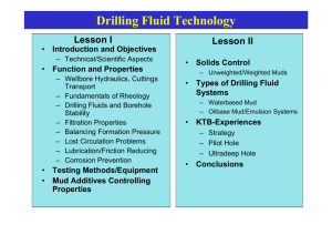 Drilling Fluid Technology