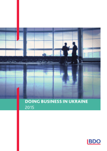 doing business in ukraine 2015 - European Business Association