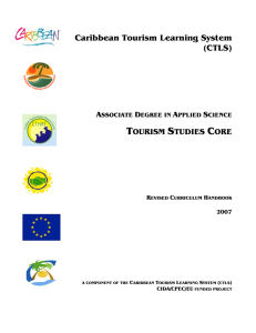 Tourism Studies Core Curriculum - Caribbean Tourism Organization