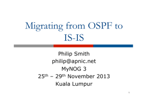 MyNOG3-OSPF-to-ISIS