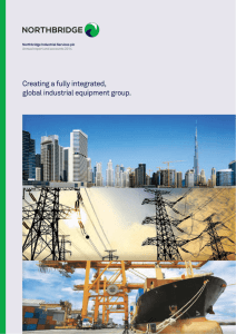 Northbridge Industrial Services plc Annual report and accounts 2014