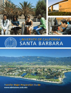 UC, Santa Barbara - West Hills Community College District