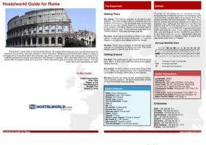 Hostelworld Guide for Rome