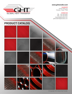 GHT Product Catalog