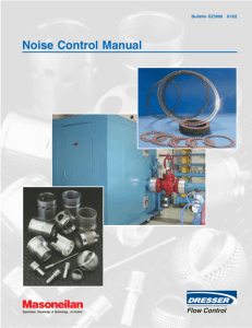 Masoneilan Noise Control Manual