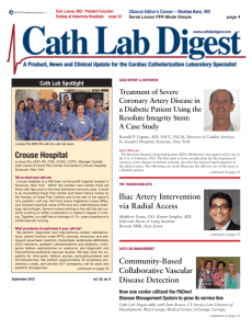 Cath Lab Digest - Crouse Hospital