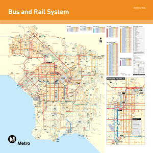 December 13, 2015 - Metro Bus and Rail System Map