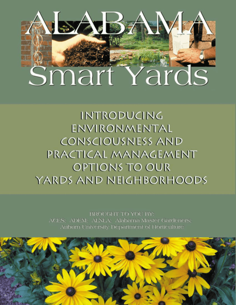 Alabama Smart Yards Alabama Cooperative Extension System