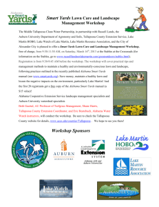 Smart Yards Lawn Care and Landscape Management Workshop