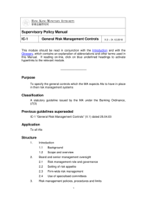 IC-1 - Hong Kong Monetary Authority