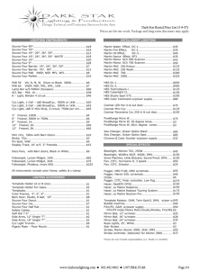 Rental List 3.8.07v1 - Dark Star Lighting & Production