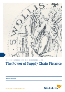 The Power of Supply Chain Finance