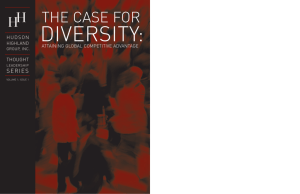 The Case for Diversity: Attaining Global Competitive
