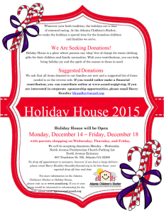Holiday House 2015