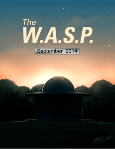 September 2014 - Warren Astronomical Society