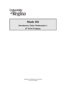 DOWNLOAD MATH 101 8th WNCP Edition HERE