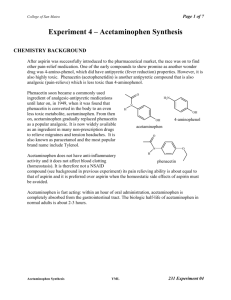 Exp4_Acetaminophen SynthesisF15