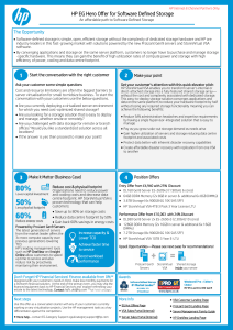 HP EG Hero Offer for Software Defined Storage 2 3 4