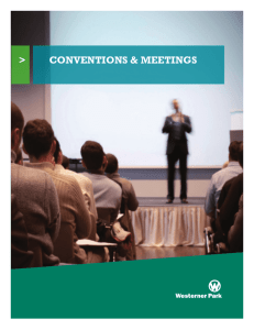 conventions & meetings