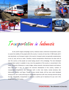 Transportation in Indonesia