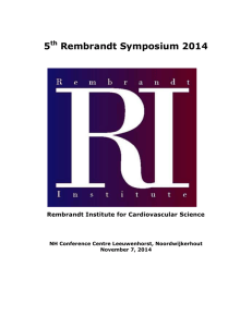 programma 2014 - Rembrandt Institute of Cardiovascular Science