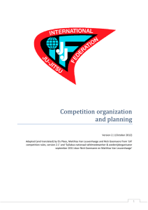 Competition Organisation Code