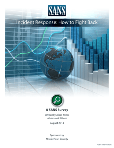 Incident Response: How to Fight Back