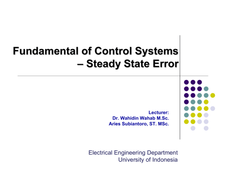 steady-state-error