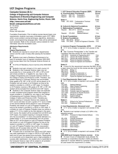 UCF Degree Programs - Computer Science