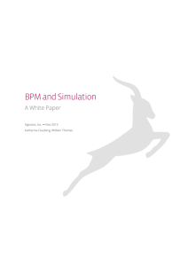BPM and Simulation White Paper