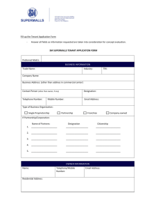 Leasing Form