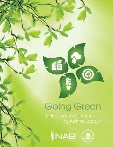 Going Green - Pennsylvania Association of Broadcasters