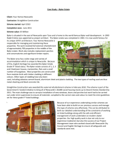 Case Study – Byker Estate Client: Your Homes Newcastle