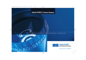 HAAG-STREIT Contact Glasses