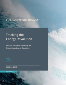 Tracking the Energy Revolution