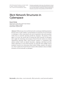 Illicit Network Structures in Cyberspace