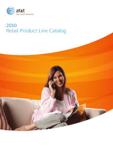 Retail Product Line Catalog