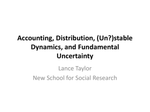 (Un?)stable Dynamics, and Fundamental Uncertainty