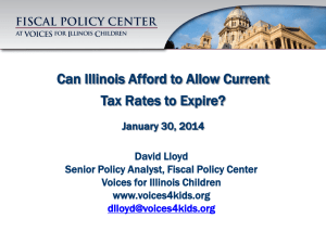 Can Illinois Afford to Allow Current Tax Rates to Expire?