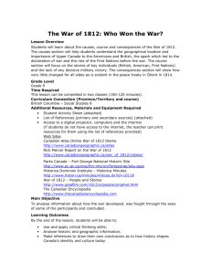 PDF - War of 1812
