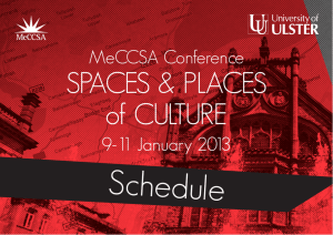 MeCCSA Conference 9
