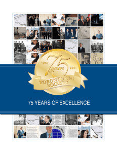 75 Years of excellence