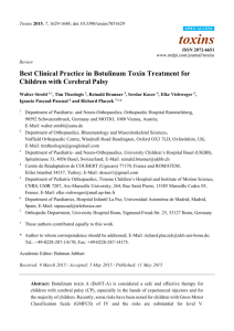 Best Clinical Practice in Botulinum Toxin Treatment for