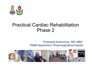 Practical Cardiac Rehabilitation Phase 2