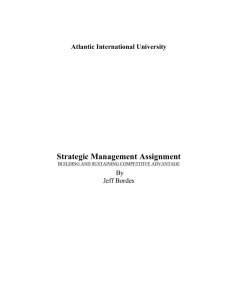 DIFFERENTIATION STRATEGIES - Atlantic International University